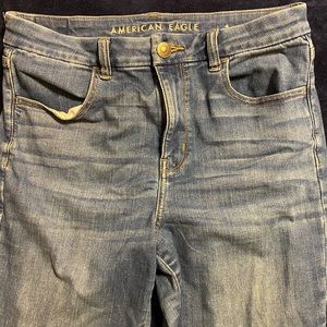 Medium wash jegging